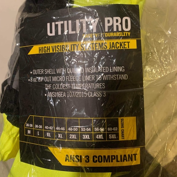 Utility Pro High Visibility Jacket L - Picture 3 of 5